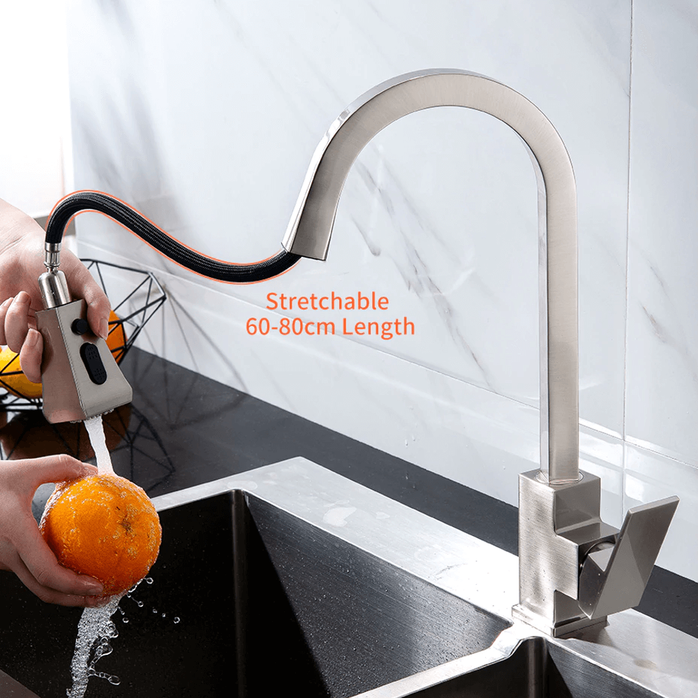 Besas Dual Function Pull Down Spout Kitchen Faucet