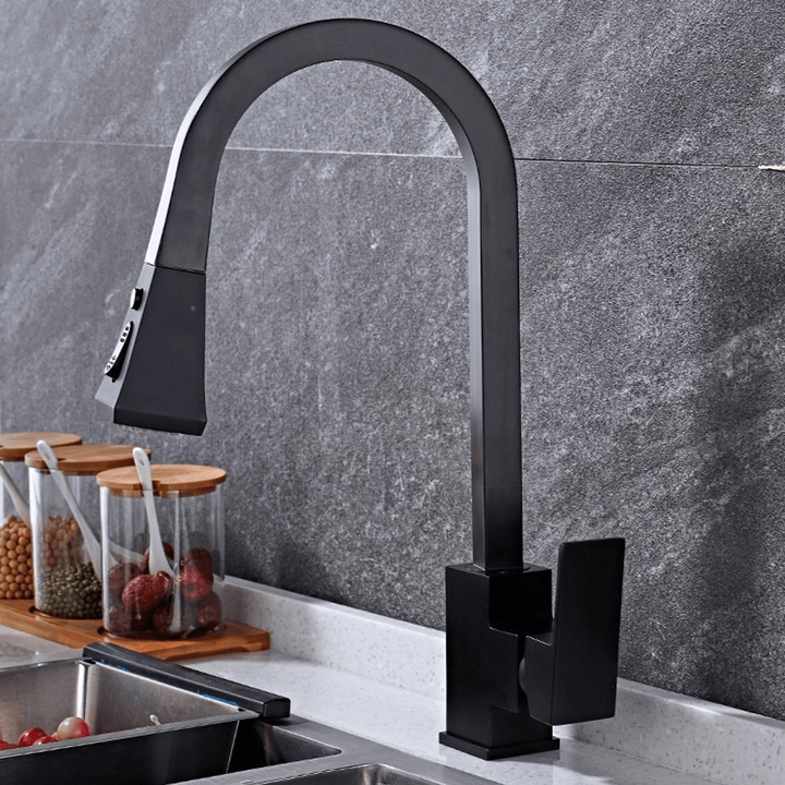 Besas Dual Function Pull Down Spout Kitchen Faucet