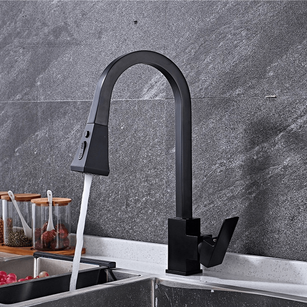 Besas Dual Function Pull Down Spout Kitchen Faucet