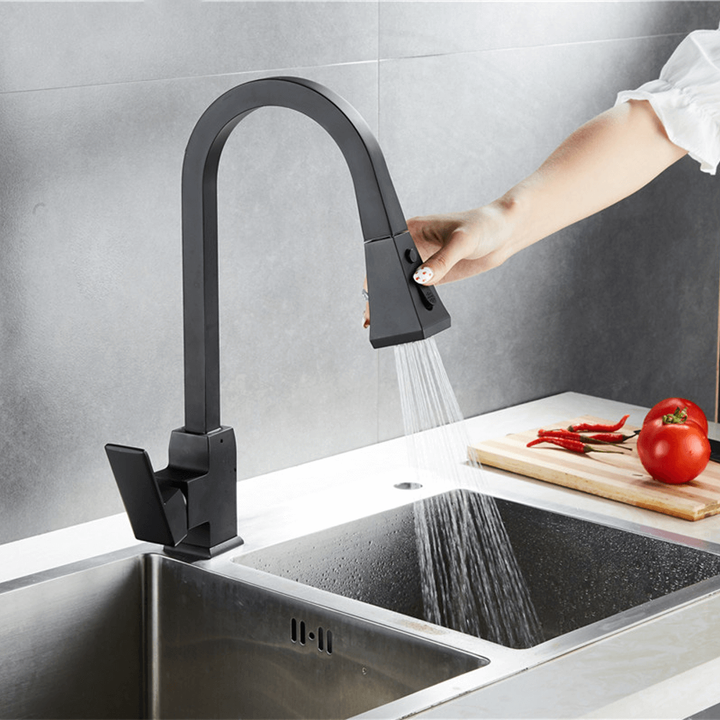 Besas Dual Function Pull Down Spout Kitchen Faucet