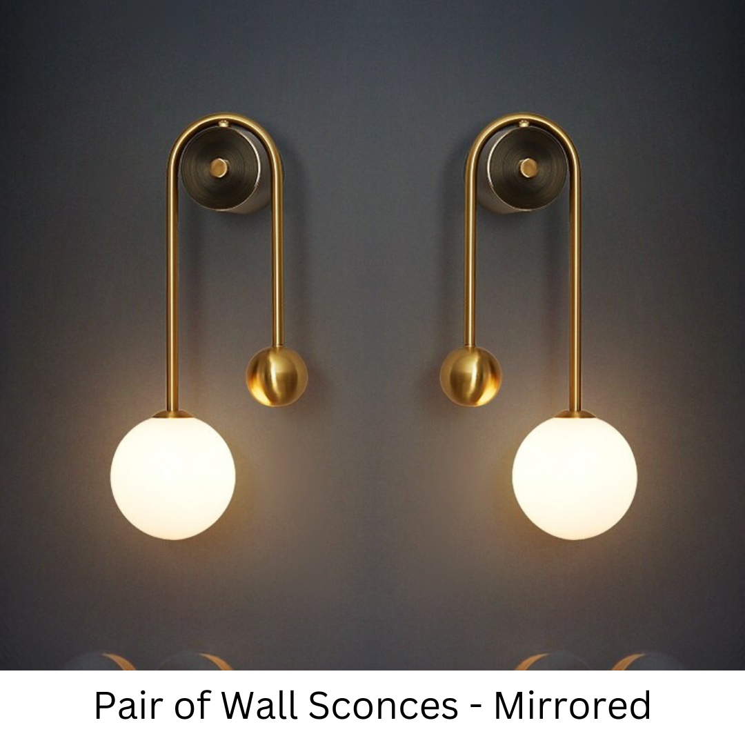 Amalia - Modern Nordic Gold Wall Sconces