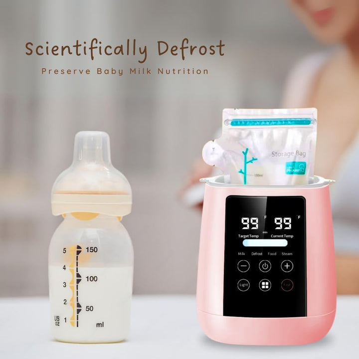 Homefy™ 5-in-1 Smart Baby Bottle Warmer | Fast Warming & Steam Sterilizer
