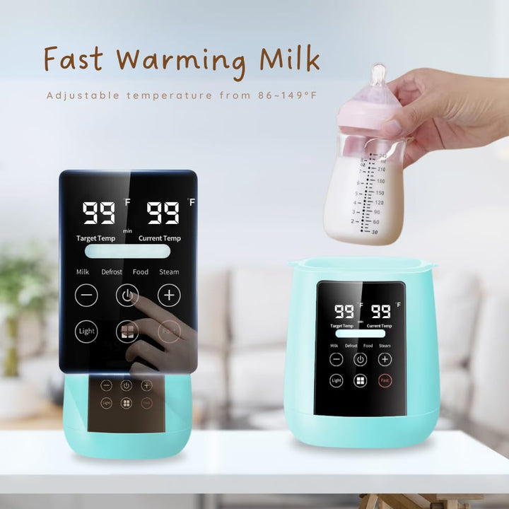 Homefy™ 5-in-1 Smart Baby Bottle Warmer | Fast Warming & Steam Sterilizer