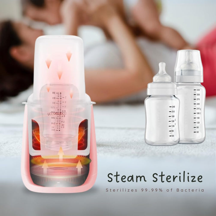 Homefy™ 5-in-1 Smart Baby Bottle Warmer | Fast Warming & Steam Sterilizer