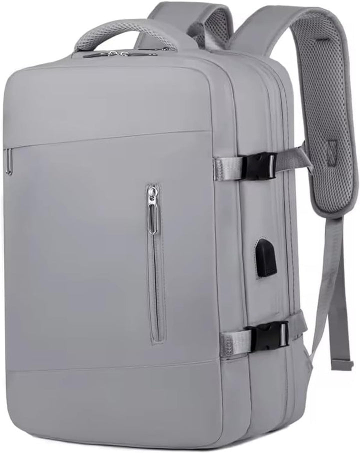 Homefy™ 35L TSA-Friendly Travel Backpack | Waterproof 17.3" Laptop Bag with USB Charging Port