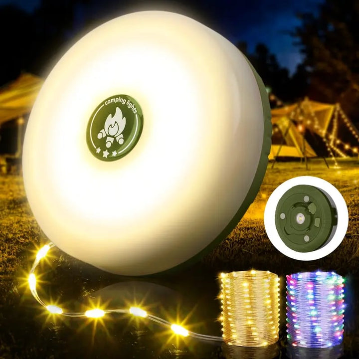 ✨4 in 1 Camping LED String Lights