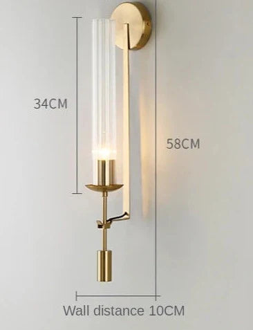 Dagny - Modern Wall Lamp Gold Wall Sconces