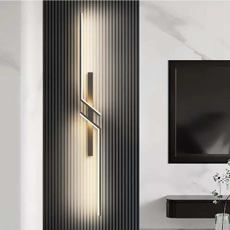 LED WALL SCONCE STRIP LIGHT MINIMALIST DESIGN