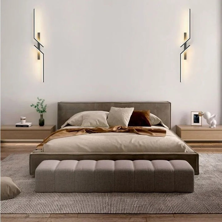 LED WALL SCONCE STRIP LIGHT MINIMALIST DESIGN