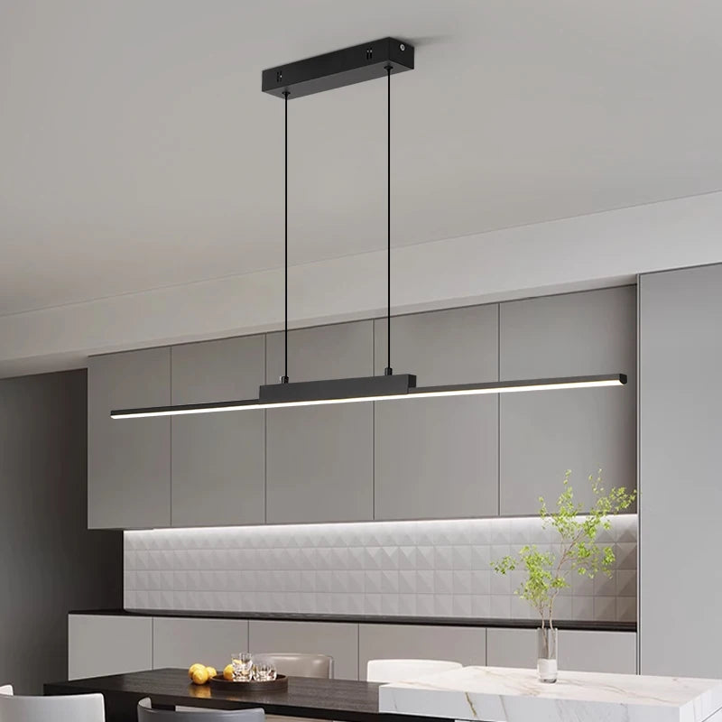 Pendant Light Modern Simple Dining Room Light For Wall Kitchen Long Chandelier Living Room Pendant Lamp Home Decoration Lighting