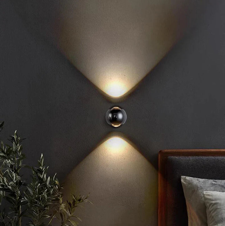 Jorid - Modern Brass LED Wall Lamp Foyer