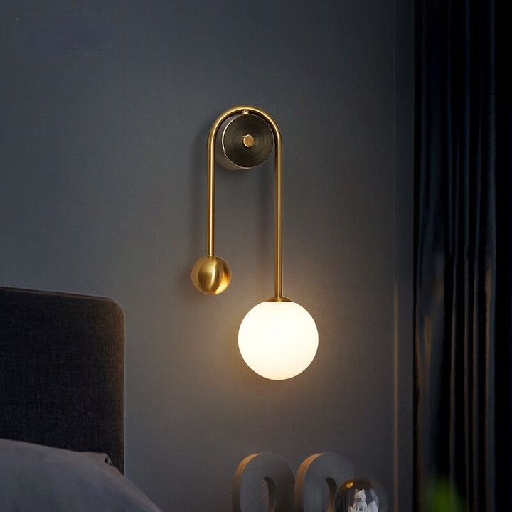 Amalia - Modern Nordic Gold Wall Sconces