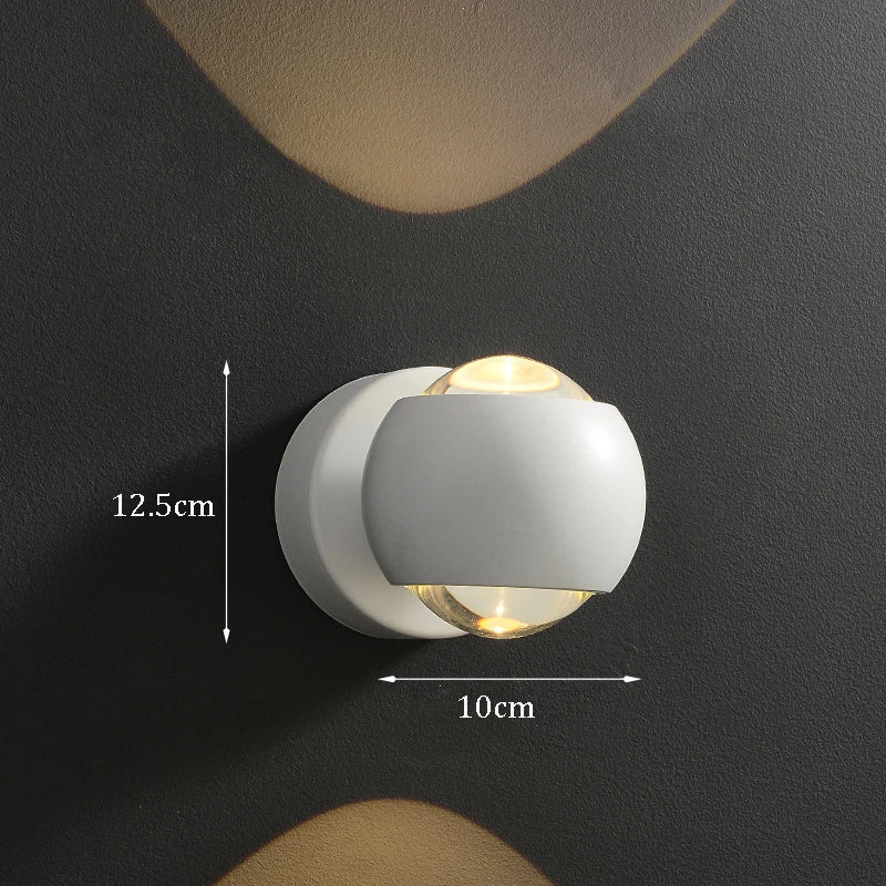 Jorid - Modern Brass LED Wall Lamp Foyer