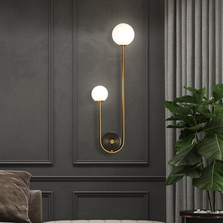 Amalia - Modern Nordic Gold Wall Sconces