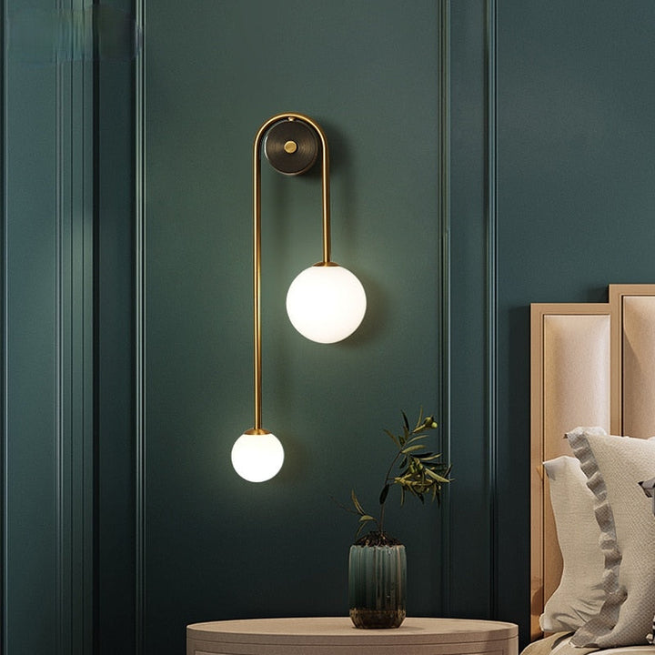 Amalia - Modern Nordic Gold Wall Sconces