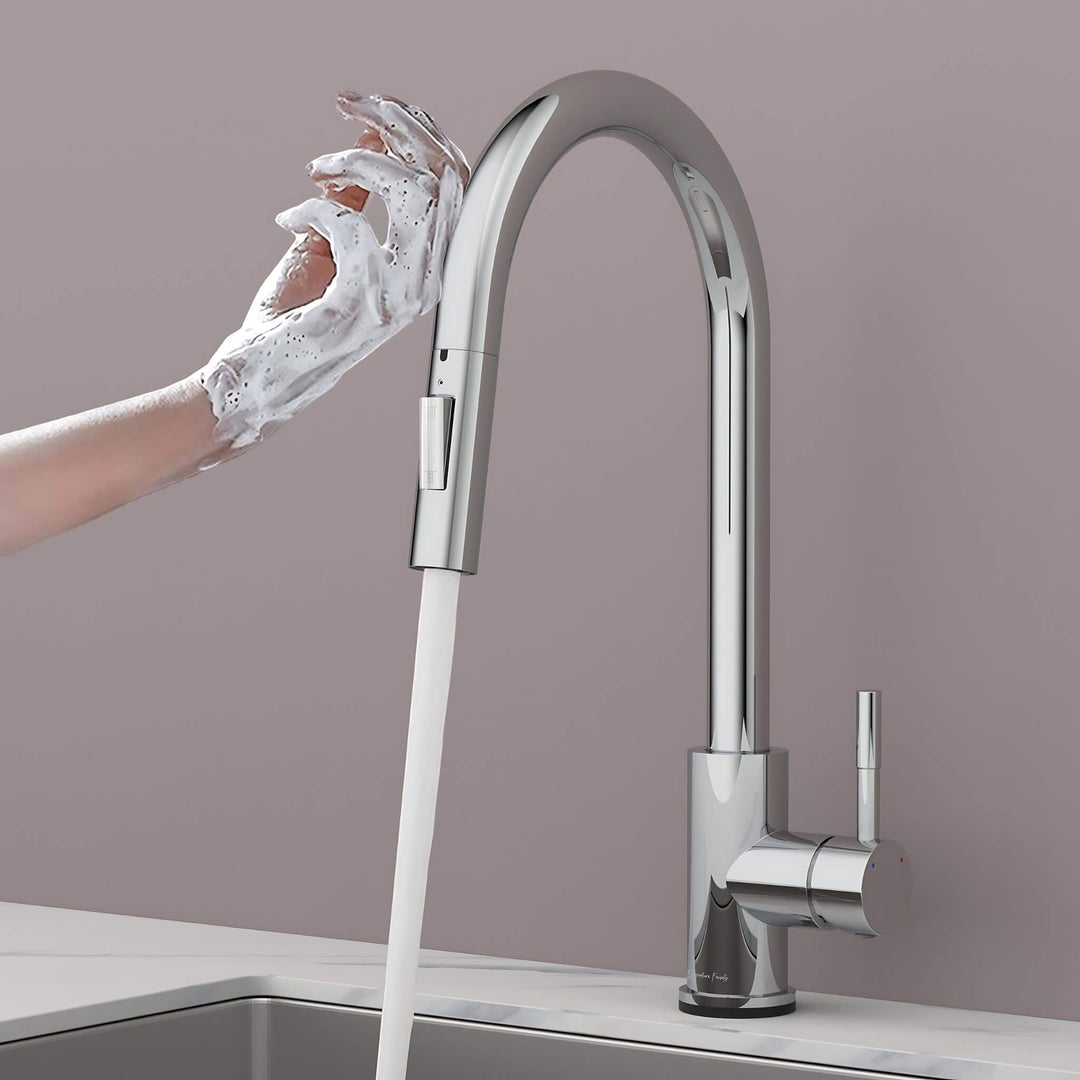 Imperium Touch Control Dual Function Pull Out Spout Kitchen Faucet