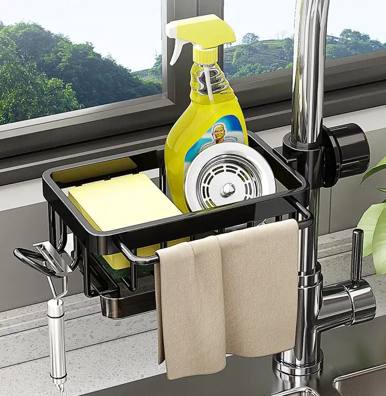 Kitchen Sink Faucet Organizer Caddy