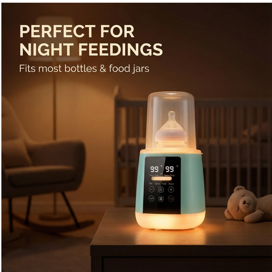 Homefy™ 5-in-1 Smart Baby Bottle Warmer | Fast Warming & Steam Sterilizer HOMEFY.US