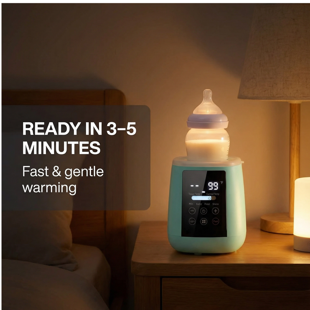 Homefy™ 5-in-1 Smart Baby Bottle Warmer | Fast Warming & Steam Sterilizer HOMEFY.US