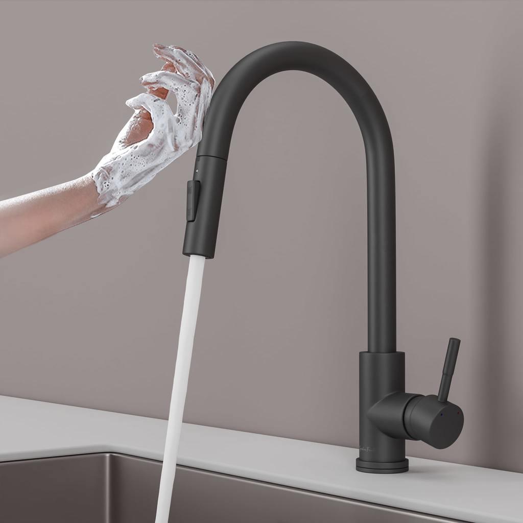 Imperium Touch Control Dual Function Pull Out Spout Kitchen Faucet