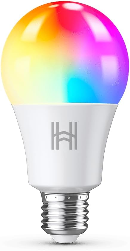 Smart WiFi Color Changing Light Bulbs, 16 Million Colors RGBWW, Compatible with Alexa and Google Assistant, Pack