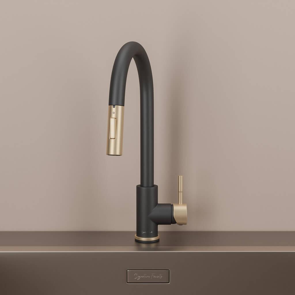 Imperium Touch Control Dual Function Pull Out Spout Kitchen Faucet