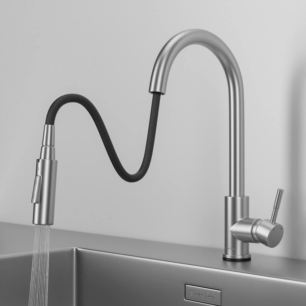 Imperium Touch Control Dual Function Pull Out Spout Kitchen Faucet