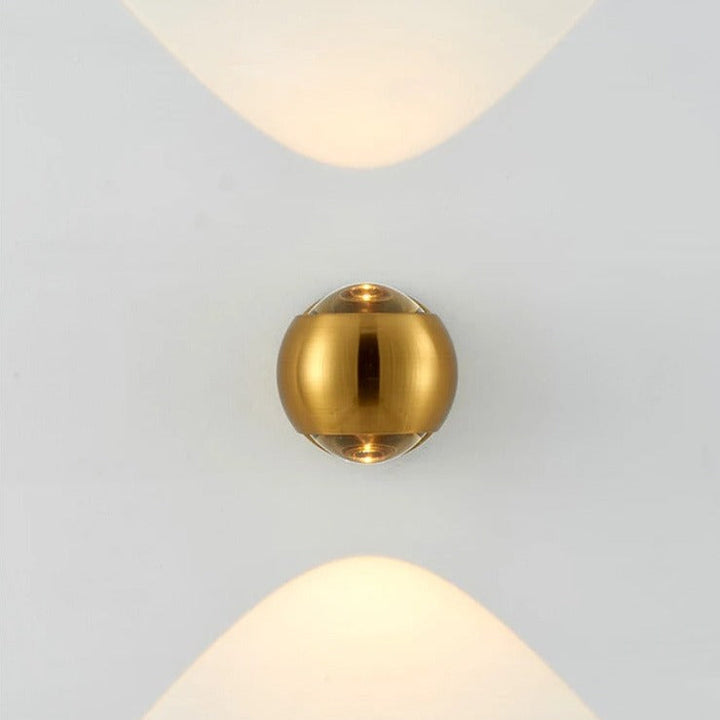 Jorid - Modern Brass LED Wall Lamp Foyer