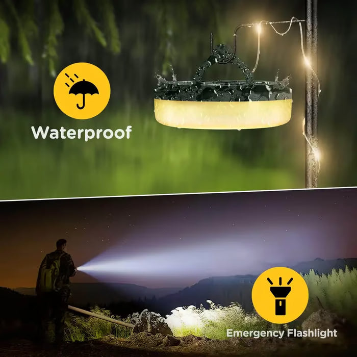 ✨4 in 1 Camping LED String Lights