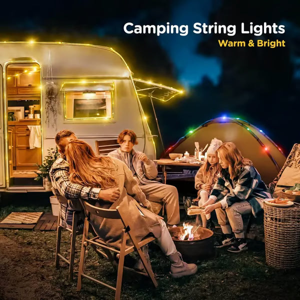 ✨4 in 1 Camping LED String Lights