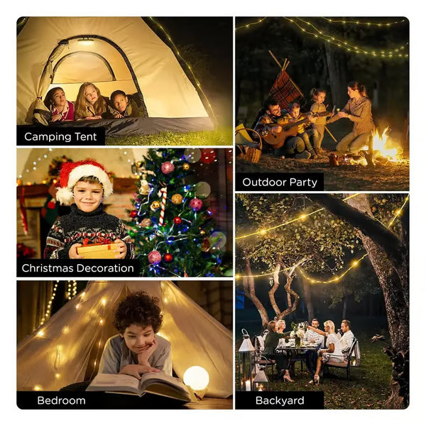 ✨4 in 1 Camping LED String Lights
